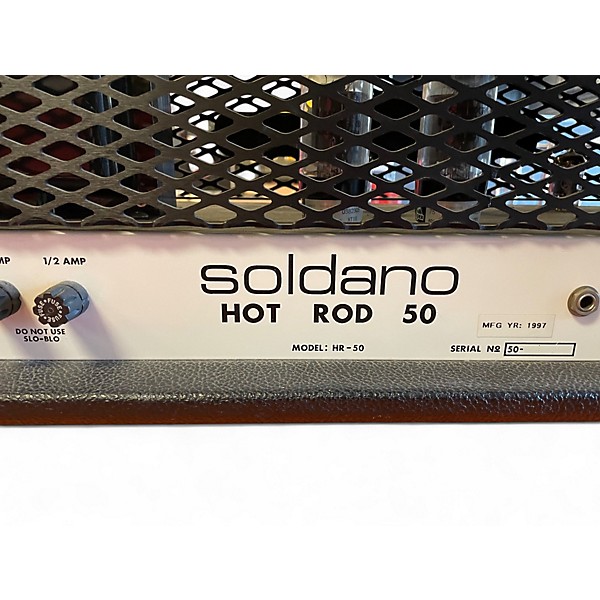 Used Soldano Hot Rod 50 50W Tube Guitar Amp Head