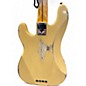 Used Fender 55 P BASS HEAVY RELIC NOCASTER BLONDE Electric Bass Guitar