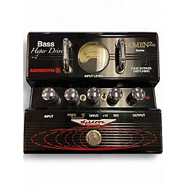 Used Ashdown James LoMenzo HyperDrive Distortion Bass Effect Pedal