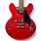 Used Hamer echotone Red Hollow Body Electric Guitar