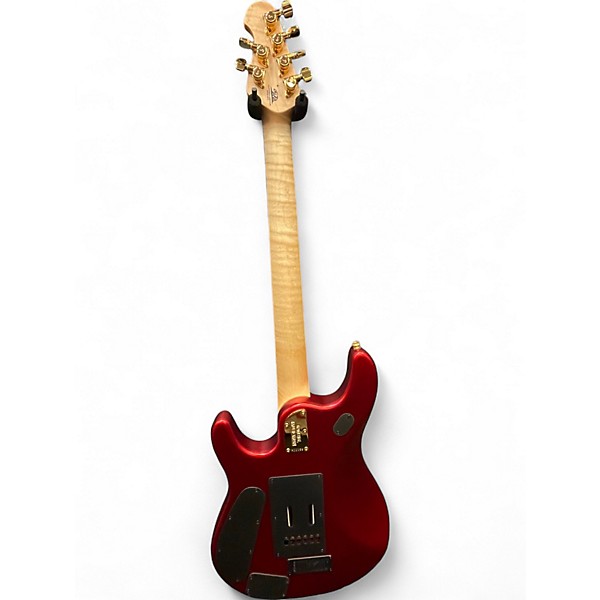 Used Ernie Ball Music Man JP6 John Petrucci Signature Dark Cherry Burst Solid Body Electric Guitar