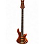 Used Schecter Guitar Research Stiletto Studio 4 String Fretless Satin Honey Electric Bass Guitar thumbnail