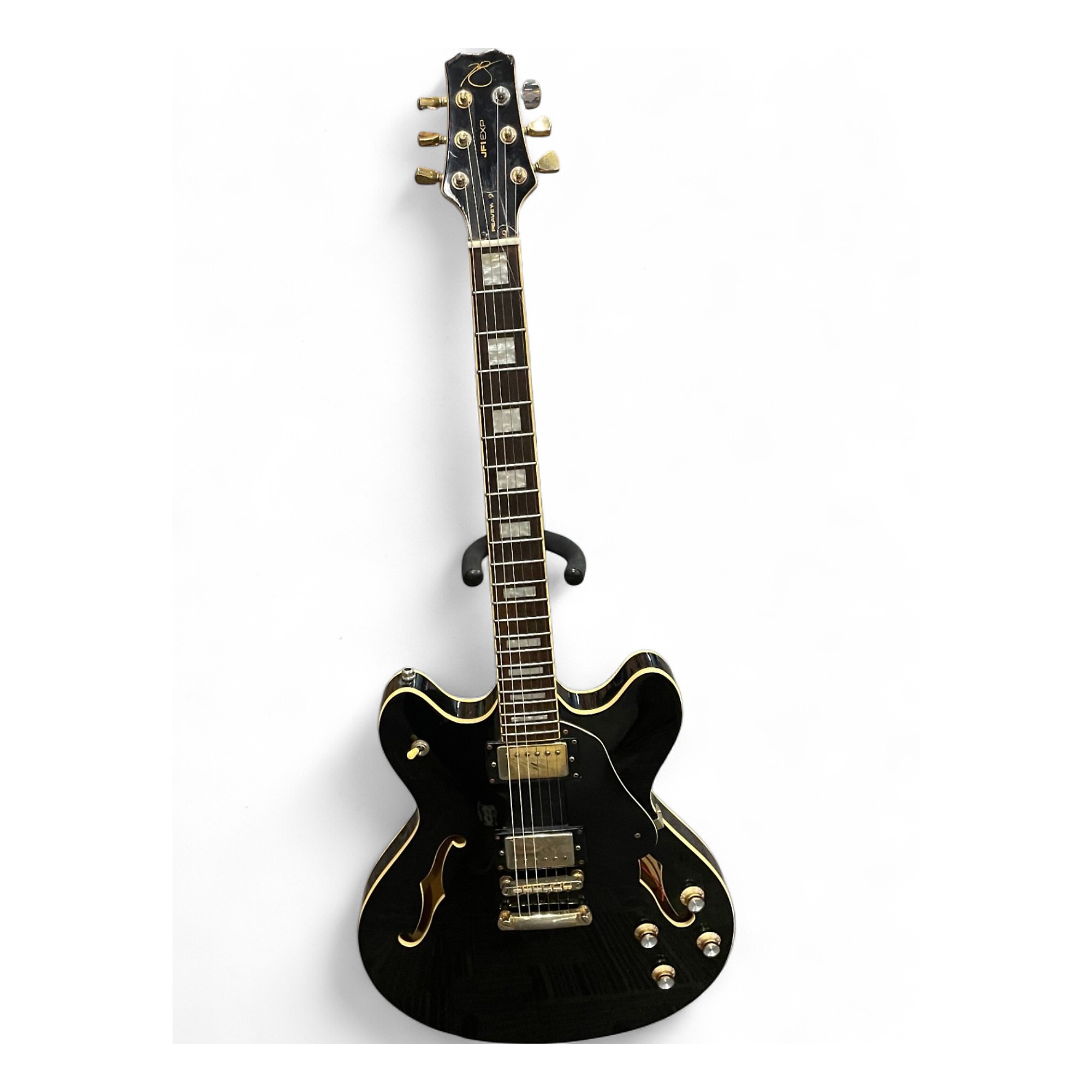 希少 Peavey Hollowbody JF1EX セミアコ ギター 黒 希少 Peavey Hollowbody JF1EX セミアコ ギター 黒 - メルカリ