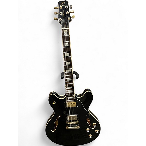 Used Peavey JF1EXP Black Hollow Body Electric Guitar