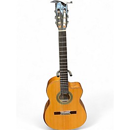 Used Alvarez CC7HCEAR NATURAL Classical Acoustic Electric Guitar