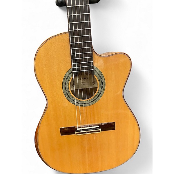 Used Alvarez CC7HCEAR NATURAL Classical Acoustic Electric Guitar
