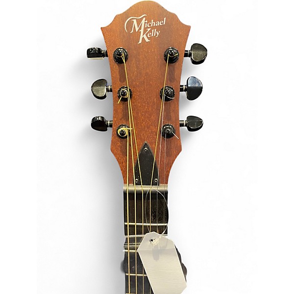 Used Michael Kelly MKFPSNASFX Natural Acoustic Electric Guitar