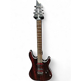 Used Cort kx300 etched red etched Solid Body Electric Guitar