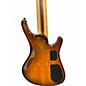 Used Roscoe 5 STRING Vintage Natural Electric Bass Guitar