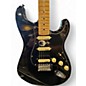 Used Vintage V6 Black Solid Body Electric Guitar