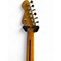 Used Vintage V6 Black Solid Body Electric Guitar