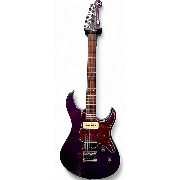 Used Yamaha PAC611HFM Purple Solid Body Electric Guitar