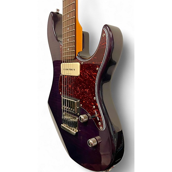 Used Yamaha PAC611HFM Purple Solid Body Electric Guitar