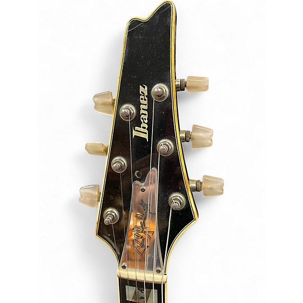 Used Ibanez PS10 Namm Exclusive Black Solid Body Electric Guitar