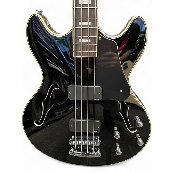 Used Schecter Guitar Research CORSAIR BASS Black Electric Bass Guitar
