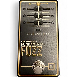 Used Walrus Audio FUNDAMENTAL FUZZ Effect Pedal
