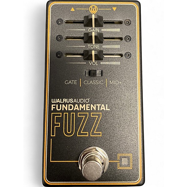 Used Walrus Audio FUNDAMENTAL FUZZ Effect Pedal