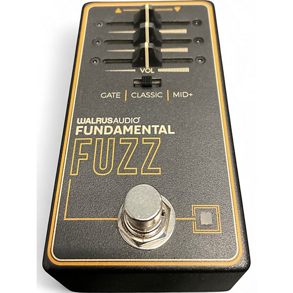 Used Walrus Audio FUNDAMENTAL FUZZ Effect Pedal