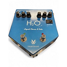 Used Visual Sound H2O Liquid Chorus Echo Effect Processor