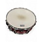 Used TAMA 8 Piece Silverstar Transparent Red Drum Kit