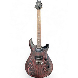 Used PRS Sandblasted CE24 black/red Solid Body Electric Guitar