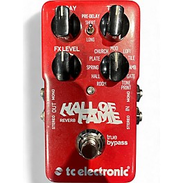 Used TC Electronic Hall Of Fame Reverb Effect Pedal