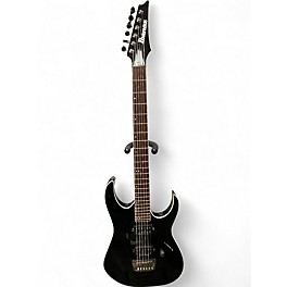 Used 2023 Ibanez RGIB21 BK Iron Label Black Baritone Guitars