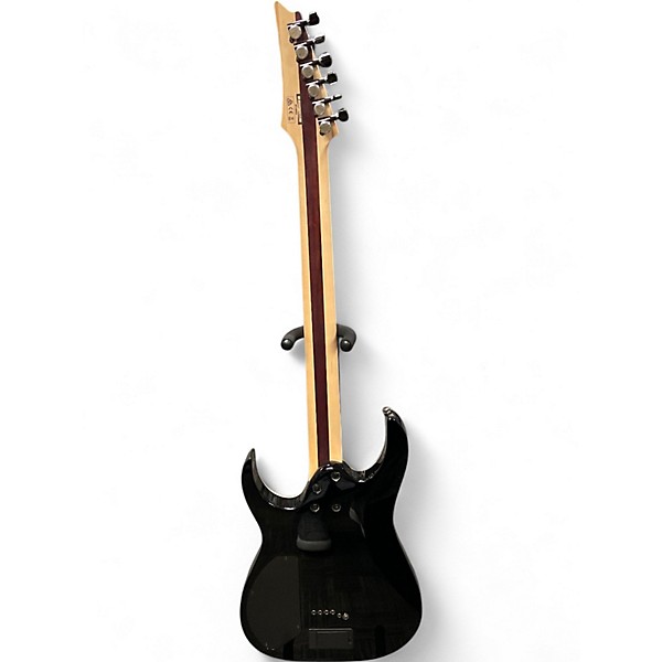 Used 2023 Ibanez RGIB21 BK Iron Label Black Baritone Guitars