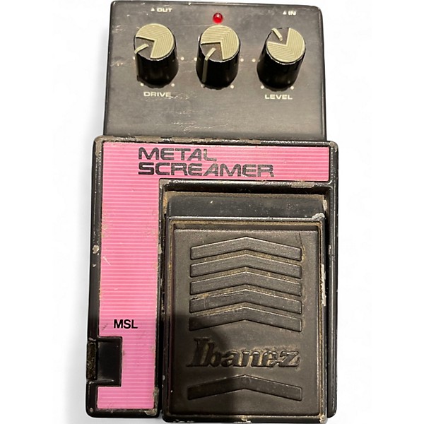 Vintage 1980s Ibanez Metal Screamer Effect Pedal