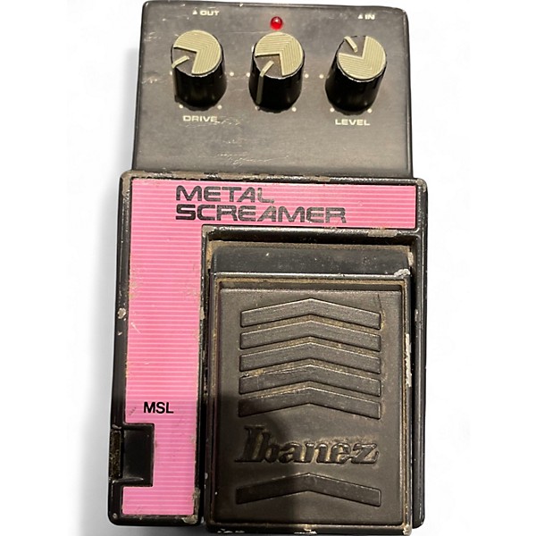 Vintage 1980s Ibanez Metal Screamer Effect Pedal