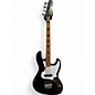 Used Gem J-Style Black Electric Bass Guitar thumbnail