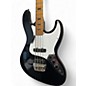 Used Gem J-Style Black Electric Bass Guitar