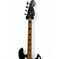 Used Gem J-Style Black Electric Bass Guitar