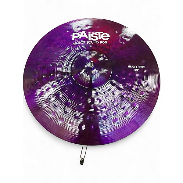 Used Paiste 20in color sound 900 Heavy Ride Cymbal