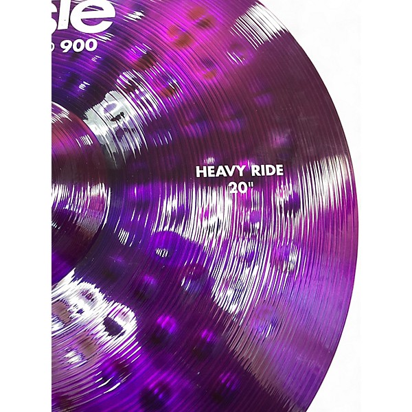 Used Paiste 20in color sound 900 Heavy Ride Cymbal