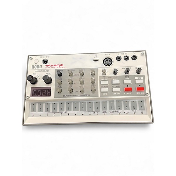 Used KORG VOLCA SAMPLE 2 Synthesizer