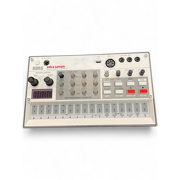 Used KORG VOLCA SAMPLE 2 Synthesizer