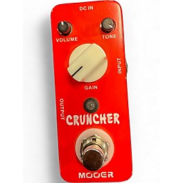 Used Mooer CRUNCHER Effect Pedal