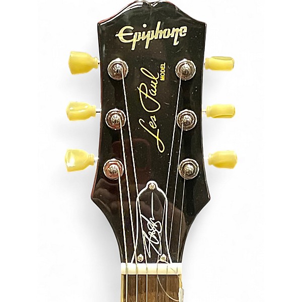 Used Epiphone SLASH LES PAUL STANDARD Vermillion Burst Solid Body Electric Guitar