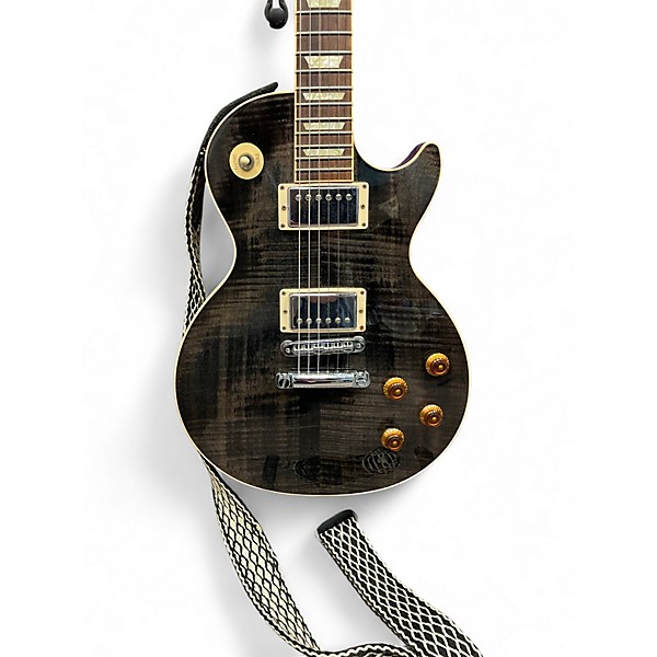 Used Gibson Les Paul Standard 1960S Neck Black Solid Body Electric Guitar