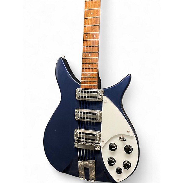 Used 2022 Rickenbacker 350V63 Midnight Blue Solid Body Electric Guitar