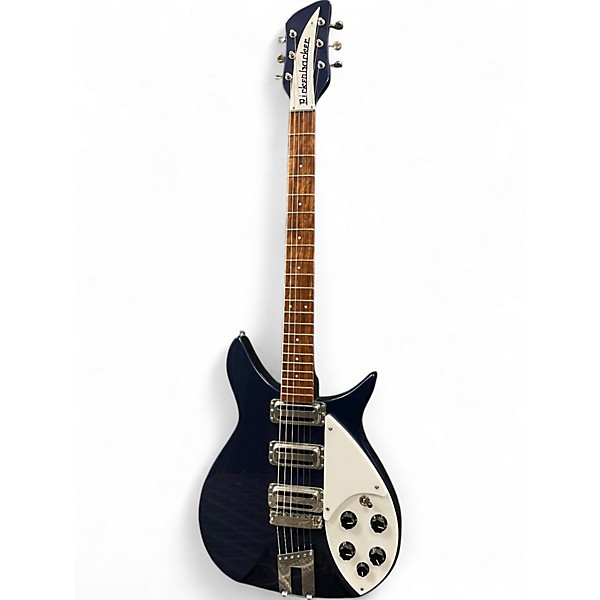 Used 2022 Rickenbacker 350V63 Midnight Blue Solid Body Electric Guitar