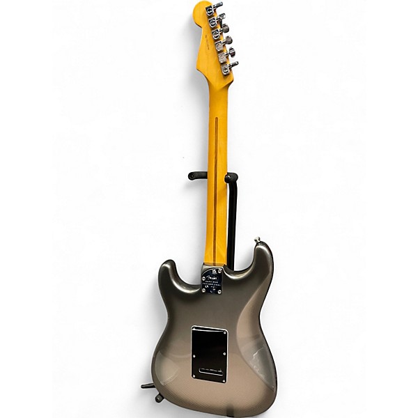 Used 2022 Fender AMERICAN PROFESSIONAL II MERCURY BURST Solid Body Electric Guitar