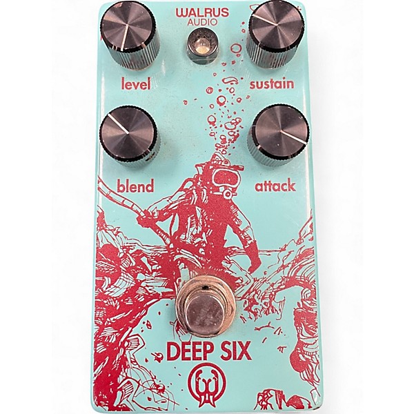 Used Walrus Audio Deep Six Compressor Effect Pedal