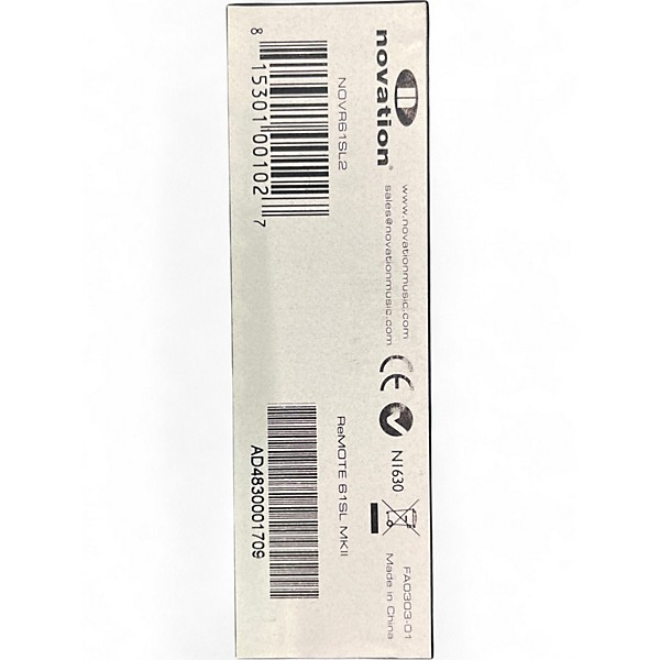 Used Novation 61SL MKII MIDI Controller