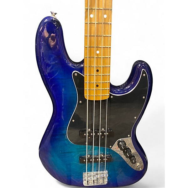Used Fender Player Jazz Bass Blue Electric Bass Guitar