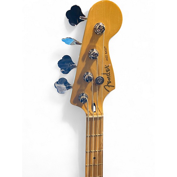 Used Fender Player Jazz Bass Blue Electric Bass Guitar