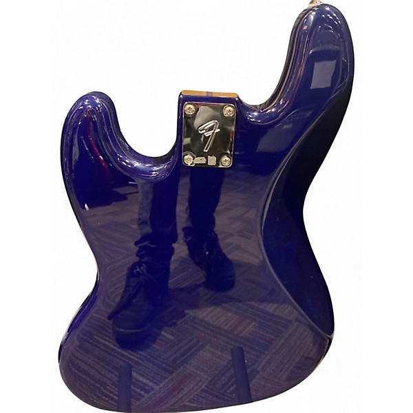 Used Fender Player Jazz Bass Blue Electric Bass Guitar