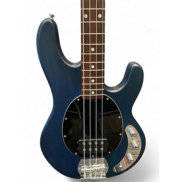 Used Sterling by Music Man SUB Series Stingray Deep Ocean Blue Electric Bass Guitar