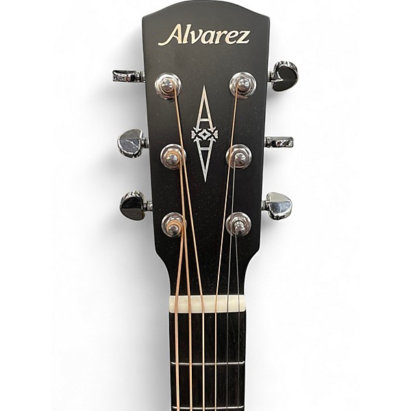 Used Alvarez ABT610EBK Black Acoustic Electric Guitar